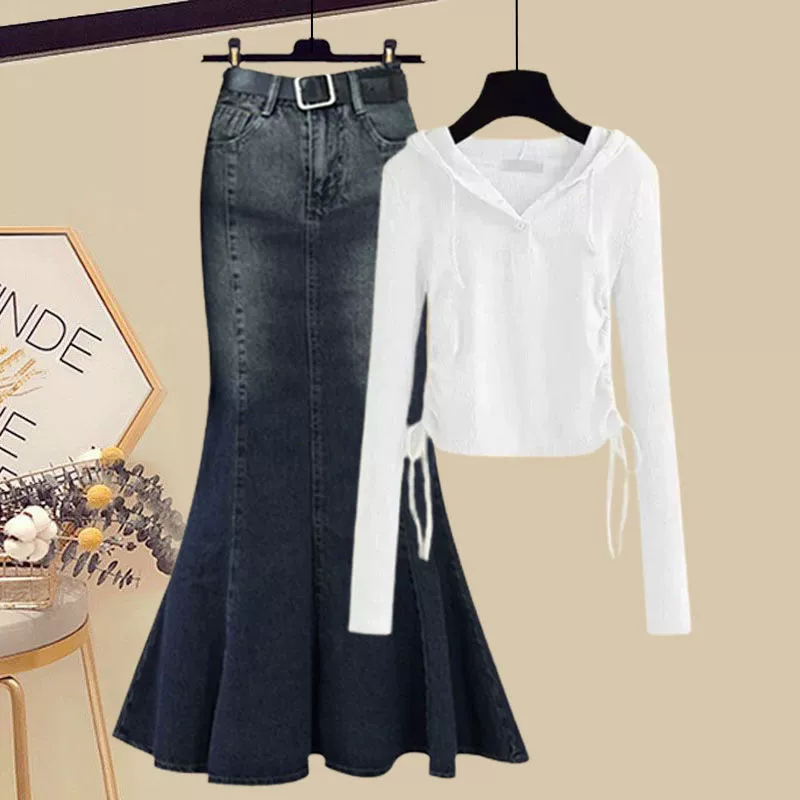 Весенний костюм женский 2025 новый большой размер женской моды дизайн