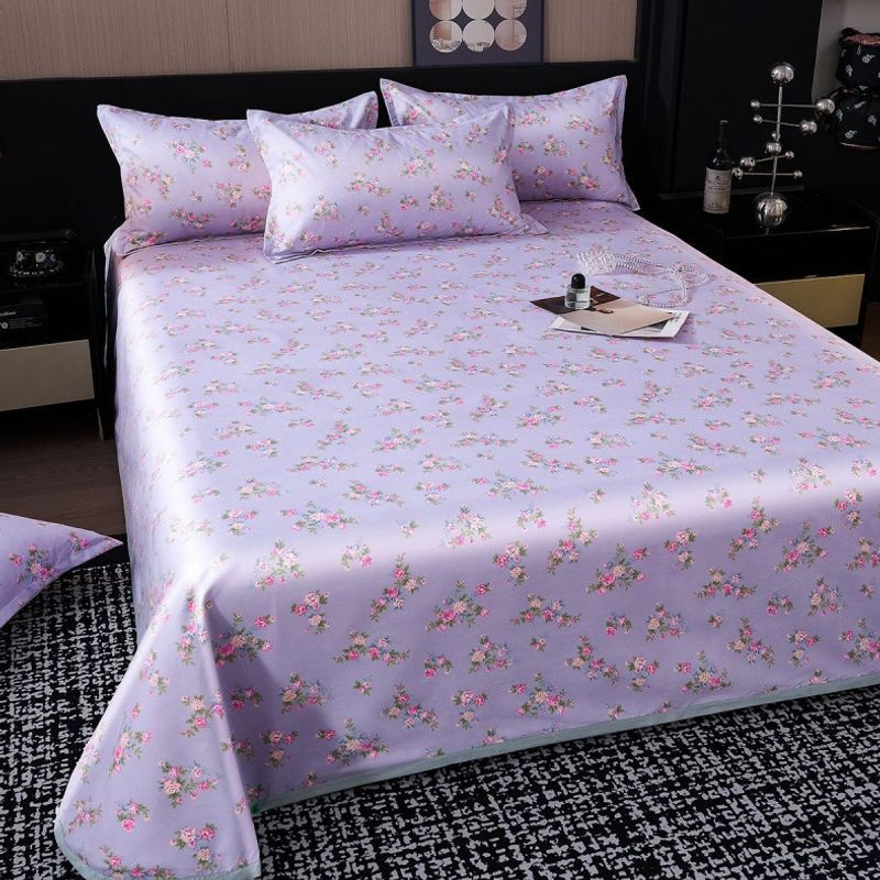 Estera de hielo estera de tres piezas set de estera de verano sábanas caseras dobles una sola pieza lavadora plegable estera de aire acondicionado suave