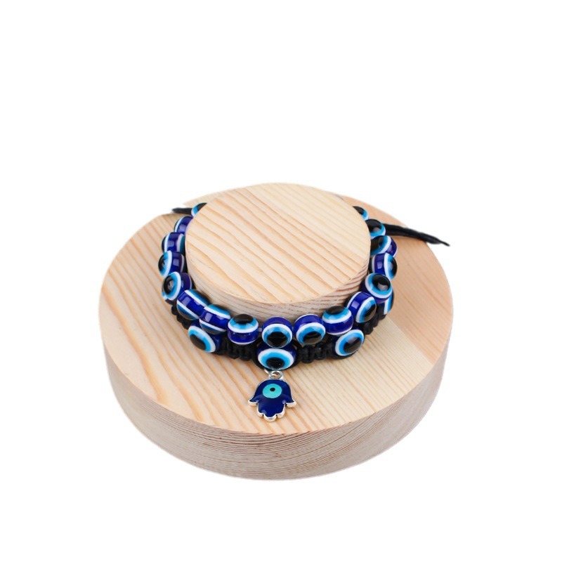 Lucky Evil Eye Red String Bracelet Protection Jewellery Minimalist_voghion.com