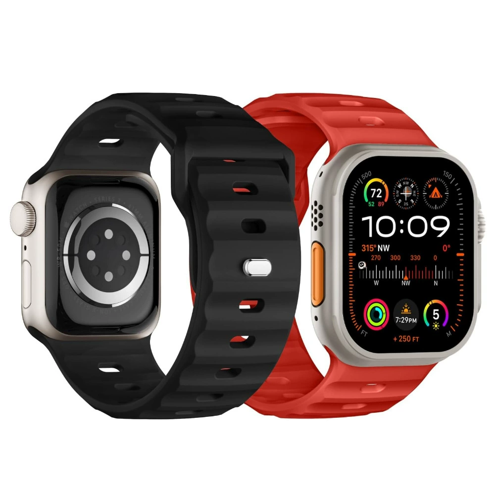 Кросс-борд горячая модель Подходит для applewatch Ремешок для apple watch монохромный силиконовый ремешок для часов S10 производитель точка