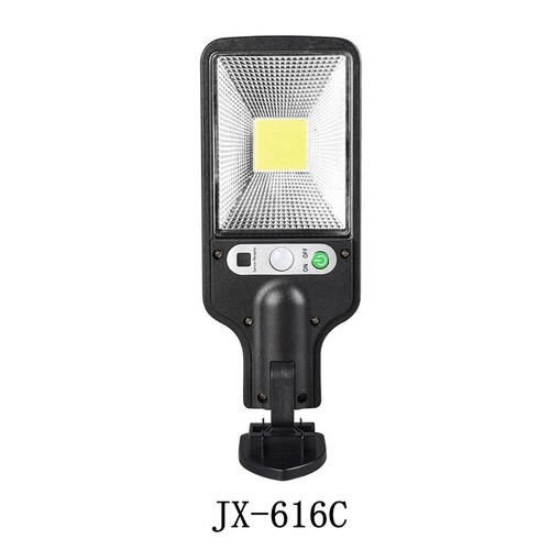 Cross-border solar wall lamp COB616 street light human body induction courtyard lamp remote control outdoor wall lighting lamp factory 