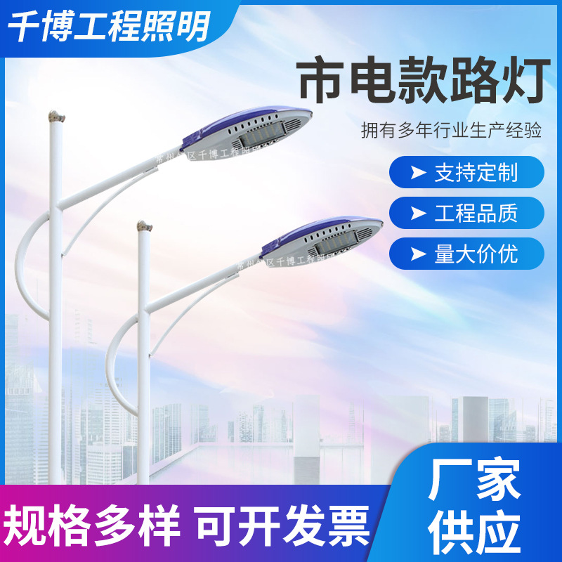 市电款路灯室外照明LED市政工程户外道路灯批发公路马路市电路灯|ru