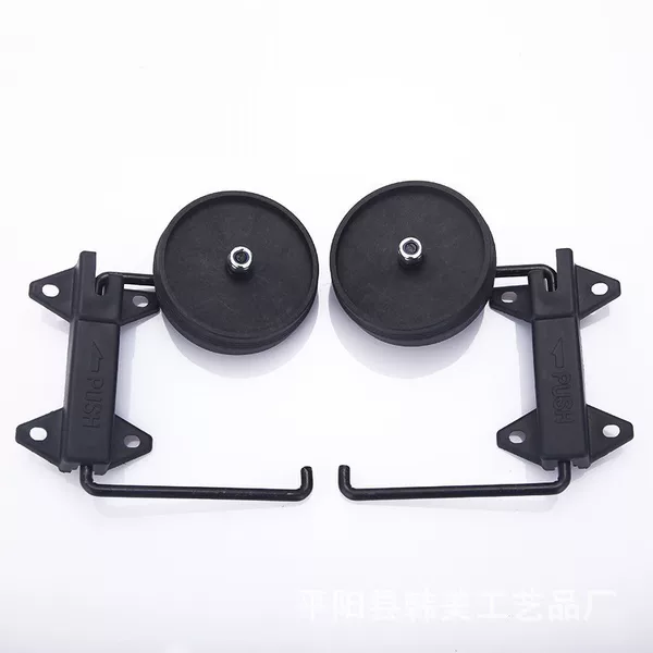 Luggage accessories shopping cart steering wheel supermarket shopping bag shopping cart wheels can be vertical caster folding wheel