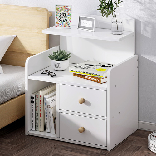 Yijiada bedside table storage cabinet simple modern small cabinet bedroom bedside cabinet Nordic small cabinet mini delivery