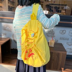 2025跨境新款溯溪户外单肩包大容量运动轻便斜挎包日系少女痛包