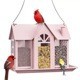 Cross -border garden suspension bird tableware metal courtyard…