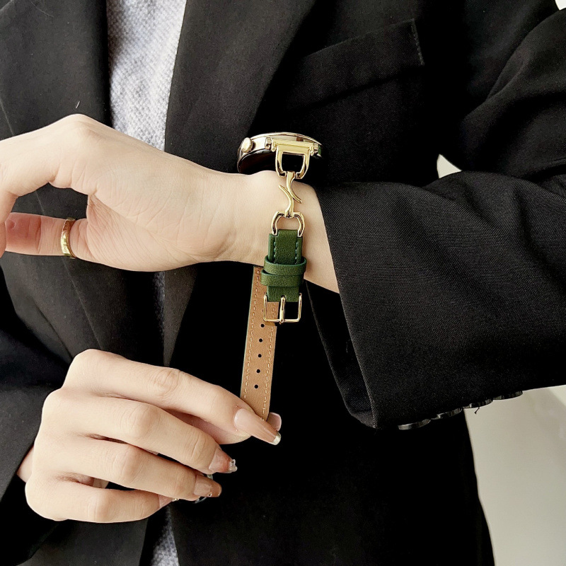 Suitable for Huawei Gt4 41mm Watch Strap for Women New Gt3 Personalized Metal Buckle Gt2 Samsung 20/22m Belt