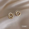 Silver needle, earrings, silver 925 sample, wholesale, internet celebrity, high-quality style, simple and elegant design