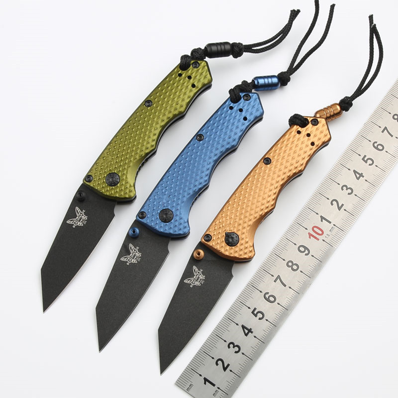 290BK-１户外折叠刀高硬度M4钢航空铝荒野求生锋利便携EDC口袋刀