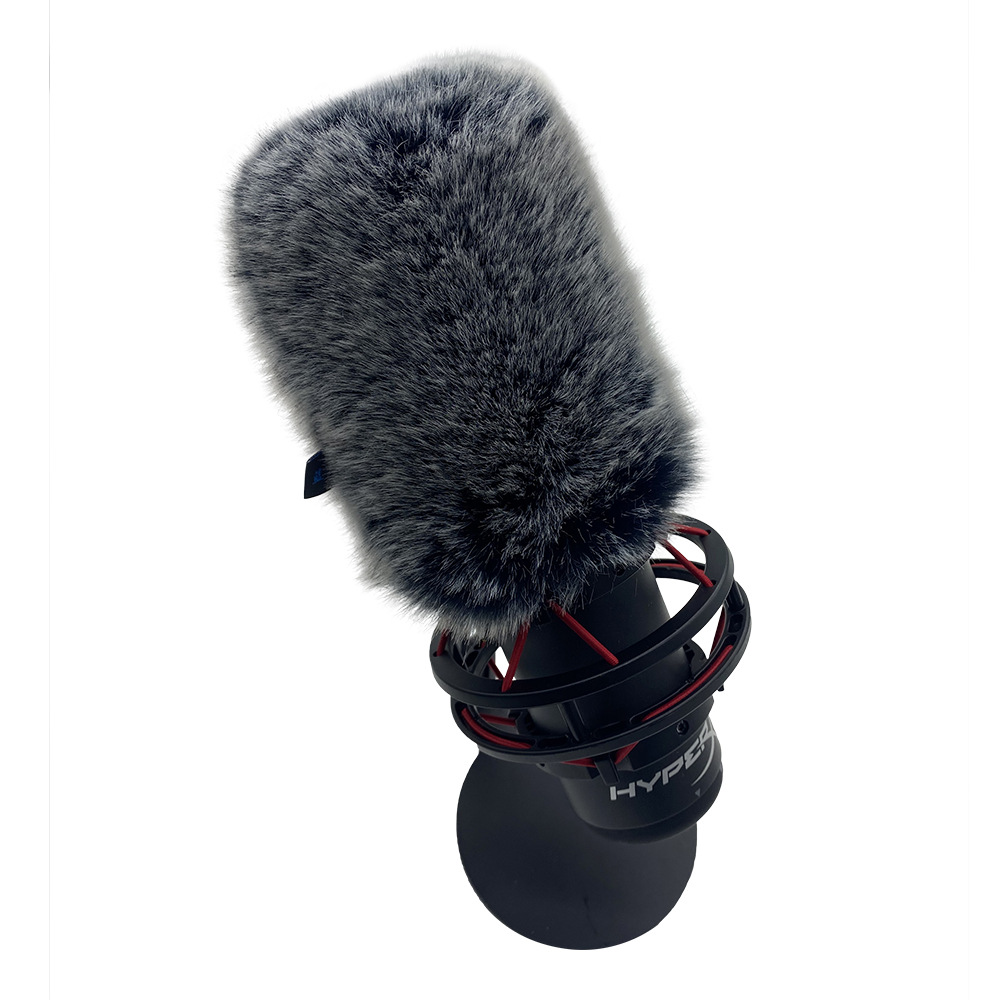 Suitable for Extremely Unknown Hyper X Quadcasts Sound Wave S Microphone Windproof Sweater Microphone Hair Cover Audio