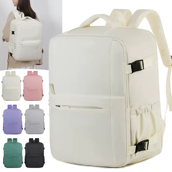 Cross-border business backpack for men and women, large-capacity shoe compartment, travel backpack, multifunctional laptop bag, commuter bag