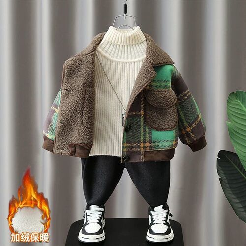Children's Baseball Suit Spring and Autumn Style 2025 New Arrival Big Kids Trendy Top Spring Outfit Boys Spring Cool