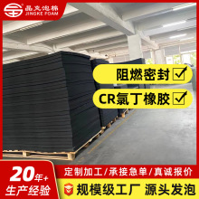 CR氯丁橡胶  阻燃70硬度11mm厚新能源锂电池用缓冲隔热CR泡棉材料