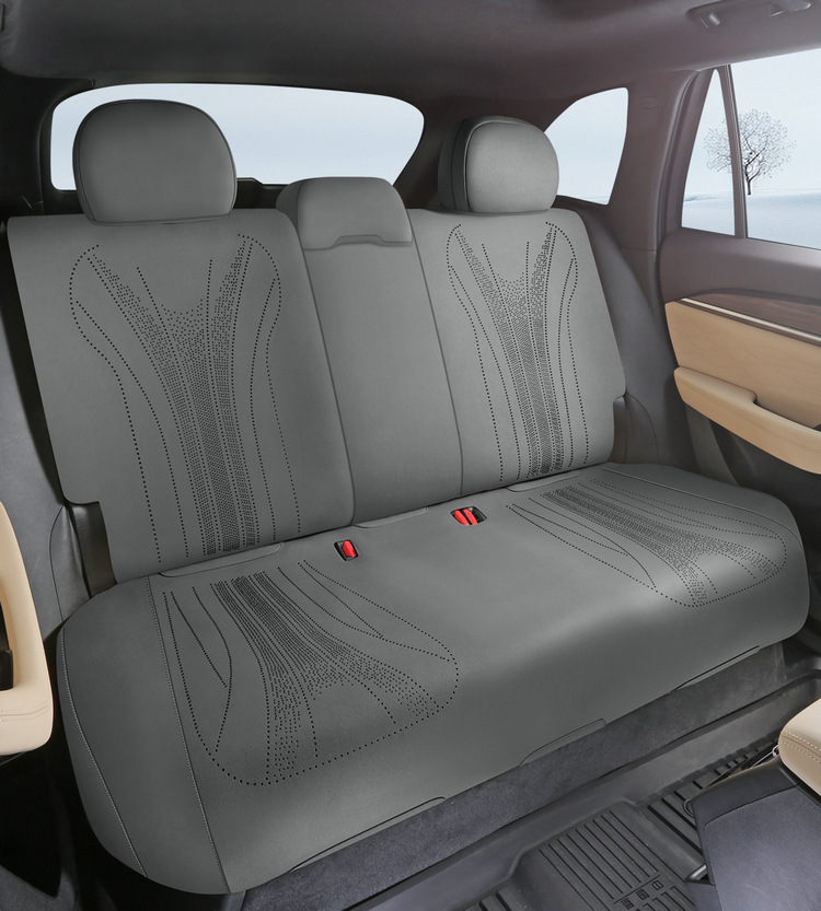 2026 Geely Xingyue L Saddle Pad Seat Cover Half-Cover Oriental Obsidian Seat Cover Suede Car Seat Cushion for All Seasons