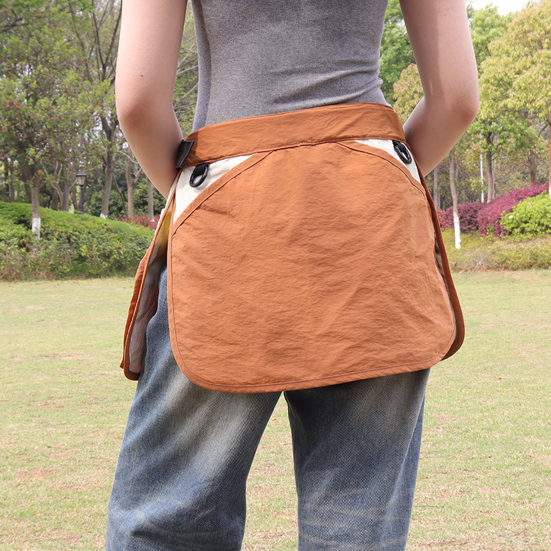 Amazon impermeable multifunción multibolsillo riñonera gran capacidad cremallera running outsourcing delantal maquillador y maquillaje