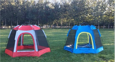 Çadırlar tent hexagonal double-layer