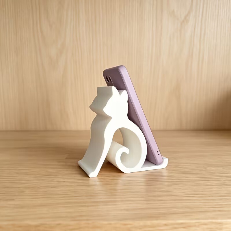 Cat-Shaped Phone Holder, Suitable for All Mobile Phones and Tablets, No Returns or Exchanges for Non-Quality Issues Cat-Shaped Phone Holder, Suitable for All Mobile Phones and Tablets, No Returns or Exchanges for Non-Quality Issues