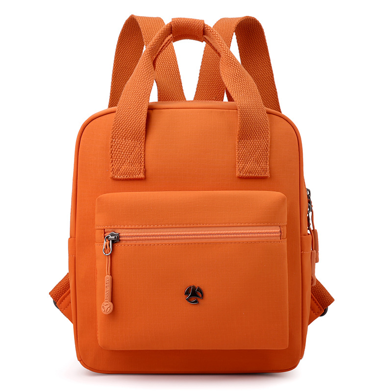 2025 primavera y verano nuevas señoras moda tendencia mochila mochila simple de gran capacidad bolso de viaje al aire libre