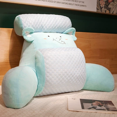 Multi-function pad — Dormitory Student Pillows and Beds - medium-cushion-headrest-seat-recommendation-60x40cm-independent-liner-is-removable-and-washable-waist-supporting-bingdoudou-elephant-skin-friendly-bingdoudou-material