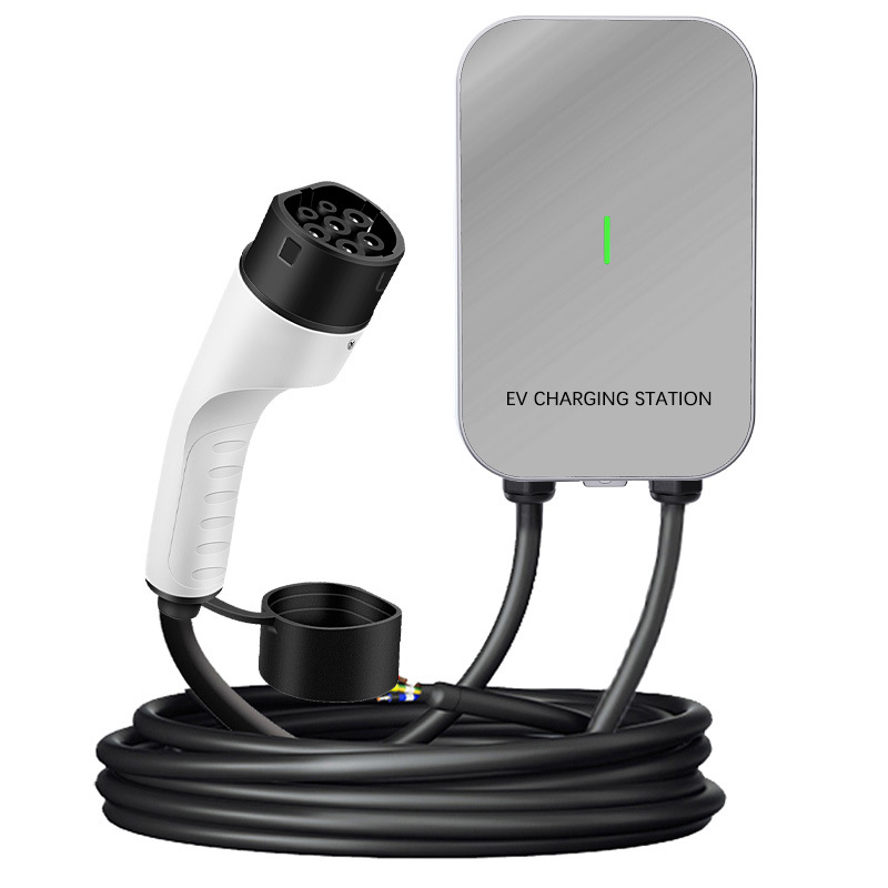 The expert chooses TYPE2 European standard AC charging pile SSC2 wall-mounted 32A7KW charging station new energy vehicle