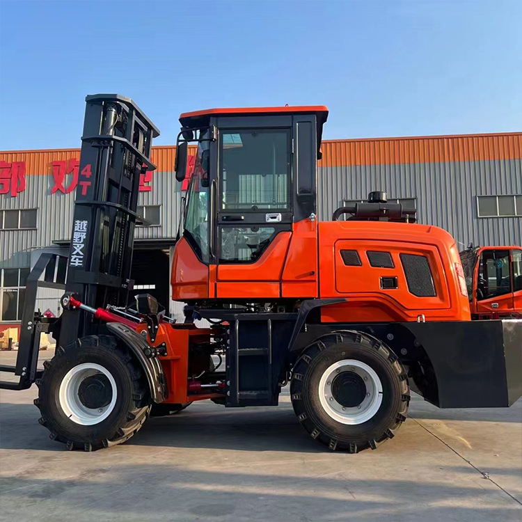 卡博恩越野叉车 工地砖厂搬运车  山地搬运货物用越野叉车