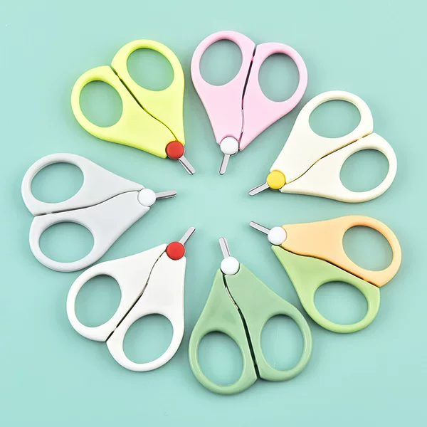 High-grade nail clippers baby baby scissors nail clippers cartoon stainless steel cute small size nail clippers independent packaging