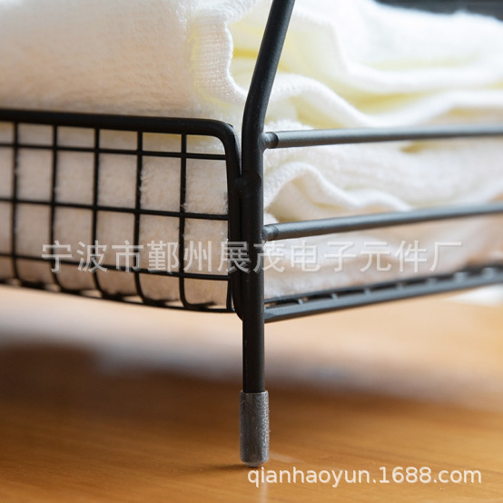 铁艺餐具调料零食办公桌面化妆品收纳盒置物调味瓶厨房置物架