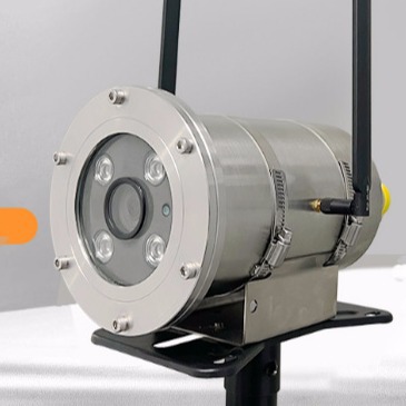 无线防爆摄像机4G海康机芯高清红外夜视全彩带电池支架电源监控器