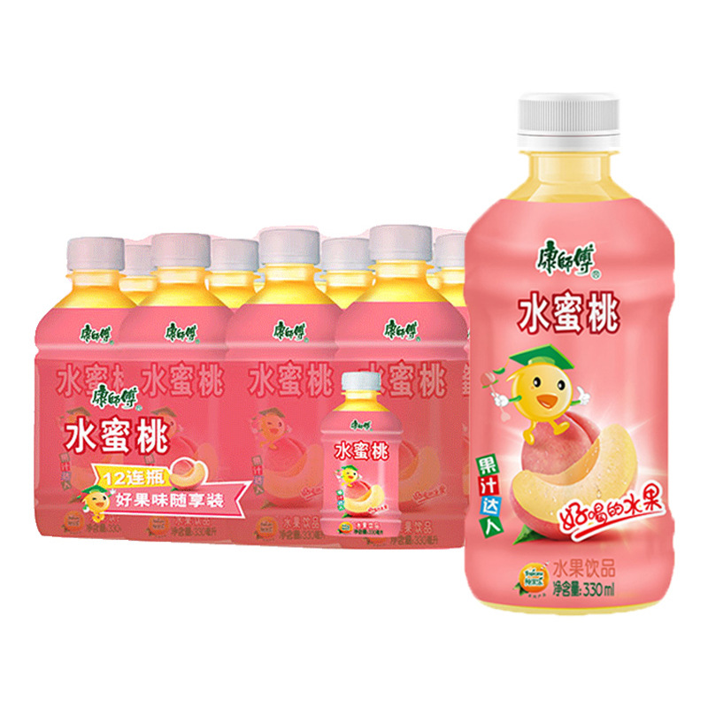 【복숭아】330ml×12병