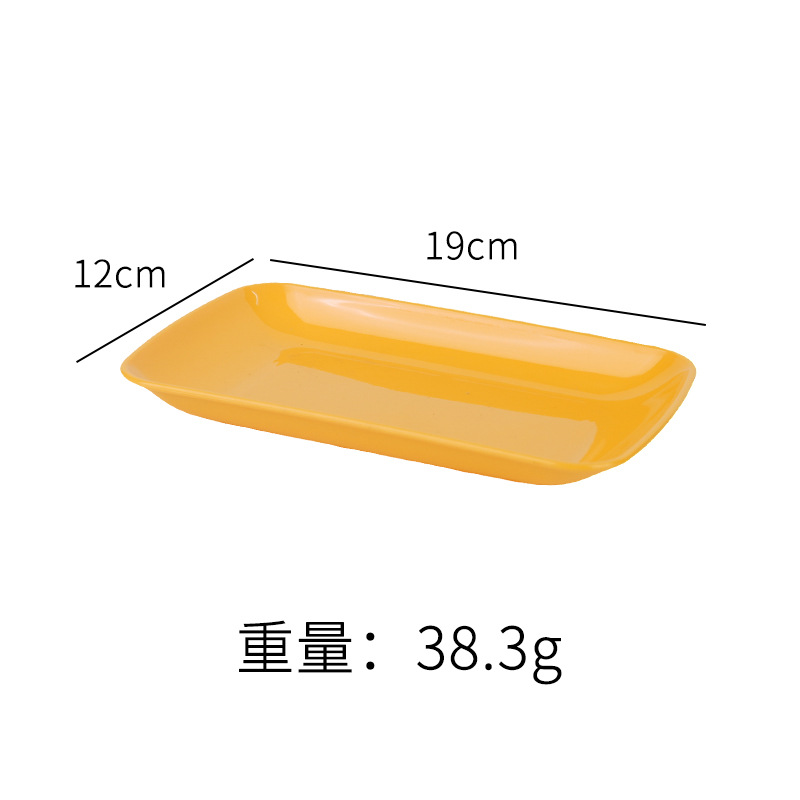 Plato especial para plato de salchicha de porcelana, plato de bocadillos rectangular, plato de parrilla, platos de platos, platos comerciales al por mayor
