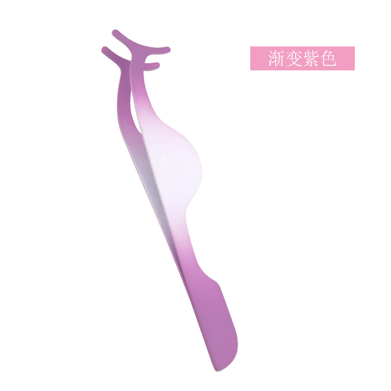 Suministro directo de fábrica rizador de pestañas ayuda de pestañas falsas pinzas de pestañas anti-sacudida de mano arco clip cosmético