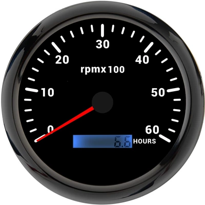 tachometer and ships, 12V 24V, for