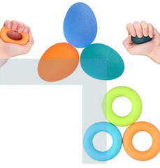 硅膠握力訓練套裝手指訓器圈圈握力手腕運動按摩康復握力訓練套裝