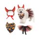 Cross-border Hot Selling Halloween Pet Atmosphere Costume Accessories suit Halloween Cats Dress Up Pet Transformed Dress Up