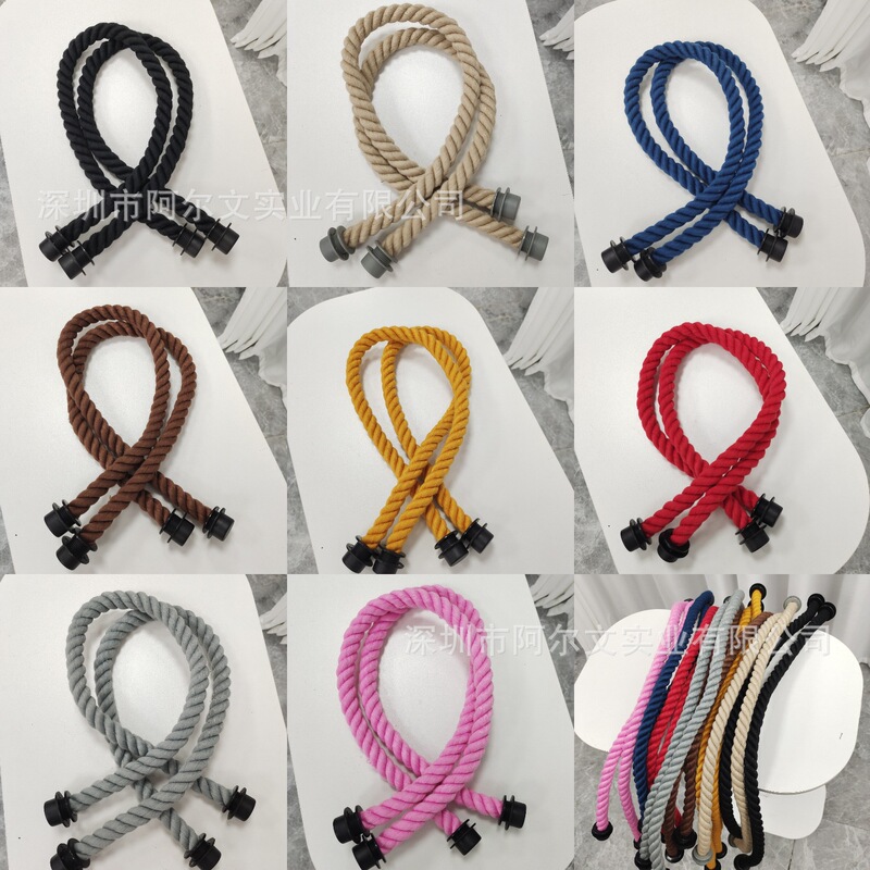Cross-border Hot-selling bogg Hole Bag Hemp Rope Shoulder Strap Handle for EVA Beach Bag Portable Shoulder Portable Cross-border Hot-selling bogg Hole Bag Hemp Rope Shoulder Strap Handle for EVA Beach Bag Portable Shoulder Portable