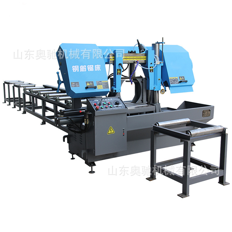 钢筋锯床 小型数控液压螺纹钢筋锯床 4240型成捆钢筋切割带锯机