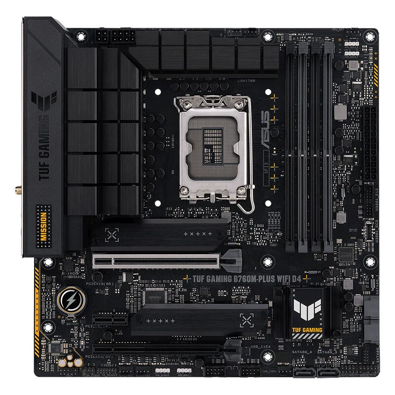 Игровая материнская плата TUF GAMING B760M-Plus WiFi D4 (B760 / LGA1700)