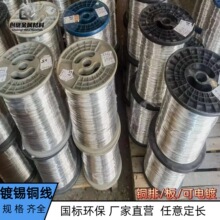 镀锡紫铜线 电子原件镀锡线 0.2mm—3.0mm焊接环保 镀锡红铜丝