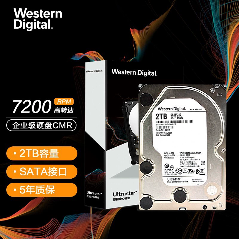 Оригинальный NAS-дисковый накопитель класса enterprise для WD, настольный, 7200 об/мин, 18 ТБ, гелий