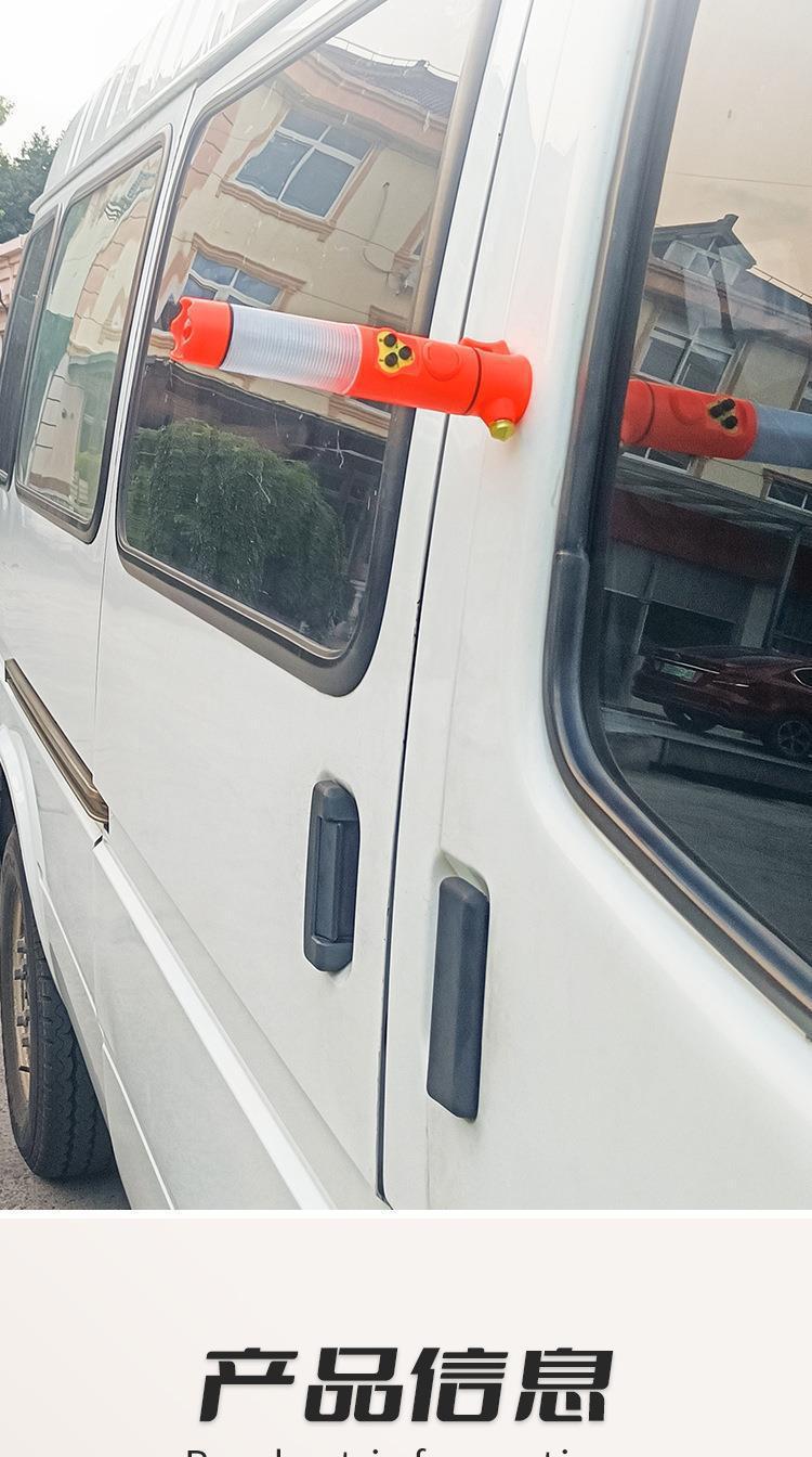 Six-in-one car safety hammer car multi-function flashlight car window breaker escape hammer fire emergency rescue