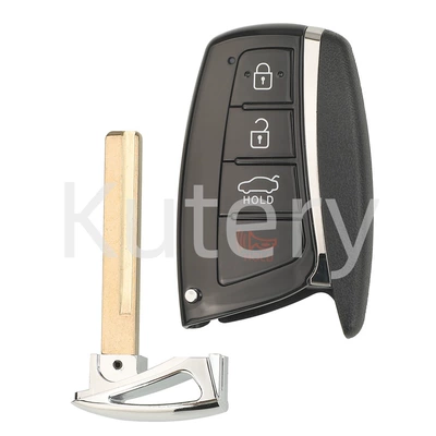 Suitable for Hyundai Santa Fe Santa Car Keys - pay-attention-to-the-internal-structure-4-keys-car-trunk-key-end-mill-right-slot