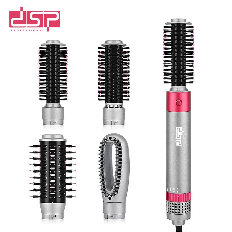 DSP/Dansong four-in-one hair styling set multifunctional straightening and curling comb home use hot air hair comb hairdressing comb