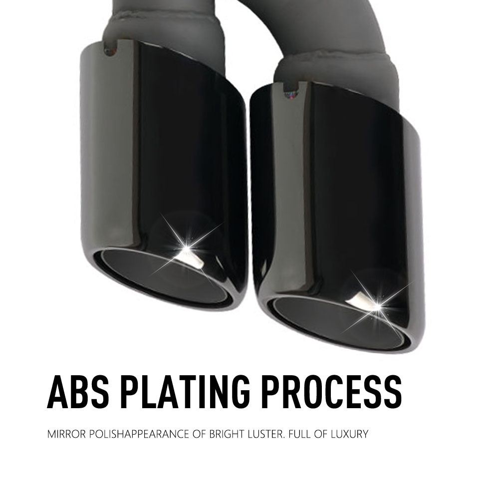 Car exhaust pipe modification suitable for 10-14 years Porsche Cayenne single layer bilateral four outlet exhaust pipe tail throat