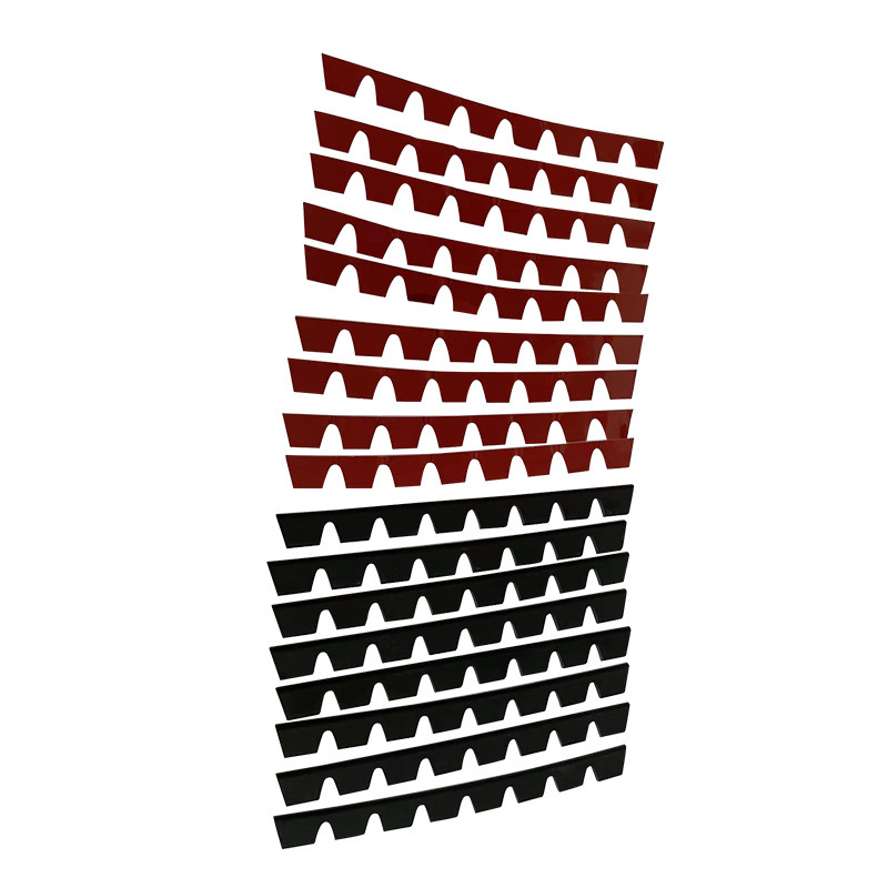 Los fabricantes suministran el labio delantero del coche tira decorativa anticolisión pala frontal tira antiarañazos tira decorativa universal del coche tira anticolisión