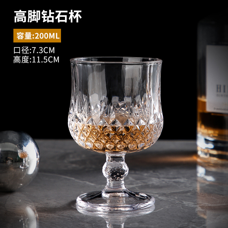 Vaso de whisky Vaso de licor de alto valor Vaso de brandy clásico Vaso de cerveza de cóctel especial