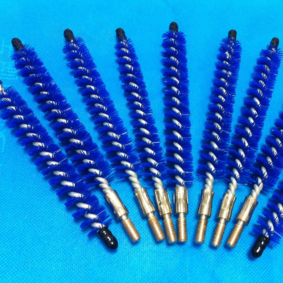 双股加强型空调清洗刷尼龙刷铜管清洗刷水炮刷通炮机刷8--35mm/M6