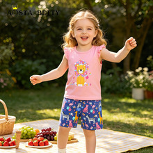 26�ļ�ŷ������װ������ͨӡ����ͯ������װ��֯��Ůͯt��������