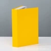 Bright yellow open box single copy