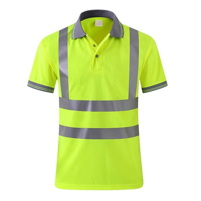 Manufacturers Supply Wholesale Reflective Vest Breathable Road Guardrail Quick-Drying High-Brightness Short-Sleeved Reflective T-Shirt Manufacturers Supply Wholesale Reflective Vest Breathable Road Guardrail Quick-Drying High-Brightness Short-Sleeved Reflective T-Shirt