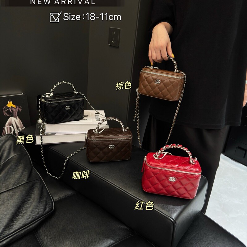 Tweed Style Box Bag for Women 2025 New Fashion Exquisite Handbag Quilted Chain Bag Mini Crossbody Bag Small Bag